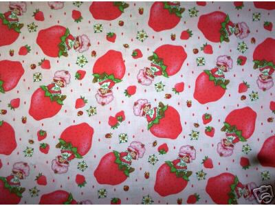 strawberry shortcake crib bedding