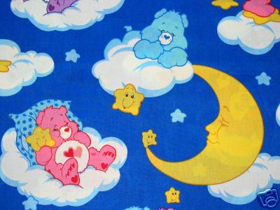 Care Bear Glow In The Dark Crib Toddler Bed Set